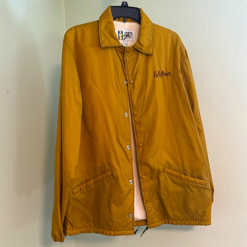 Vintage Trophy/bowling Jacket